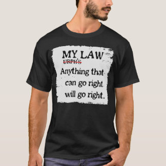 T-shirt Ma loi de l'attraction positive Anti Négativité Pr