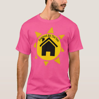 T-shirt Ma Maison Est Alimentée Par L'Énergie Solaire Sola