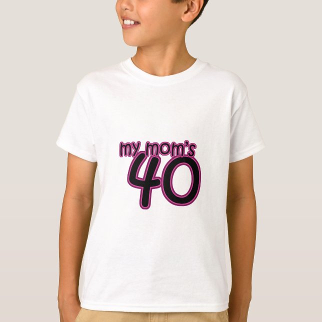 T-shirt Ma maman 40 (Devant)