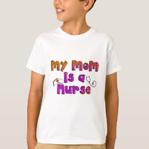 T-shirt "Ma maman est chien d'une infirmière" et badine l