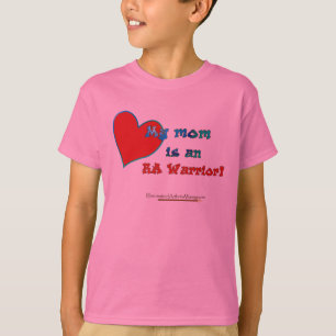 T-shirt Ma maman est une guerrière de RA