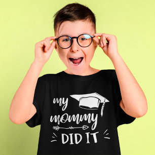 T-shirt Ma maman L'A Fait Famille Graduation Maman Diplômé