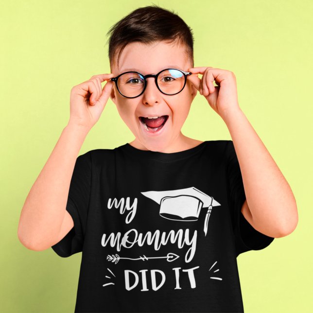 T-shirt Ma maman L'A Fait Famille Graduation Maman Diplômé (Créateur téléchargé)