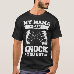 T-shirt Ma Maman Peut Vous Mettre K-O Kickboxing 