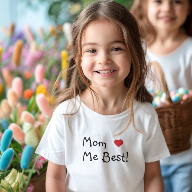 T-Shirt Ma mère amusante m'aime le mieux (Créateur téléchargé)
