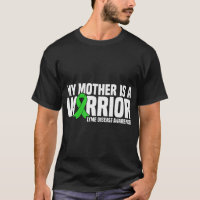 Ma mère est un guerrier Green Ribbon Lyme Maladie