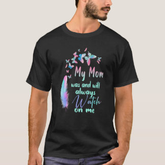 T-shirt Ma Mère Était Et Me Surveillera Toujours Perdue Ma