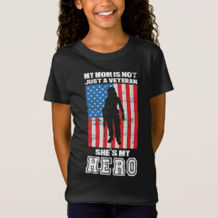T-Shirt Ma mère n'est pas seulement un vétéran, elle est m