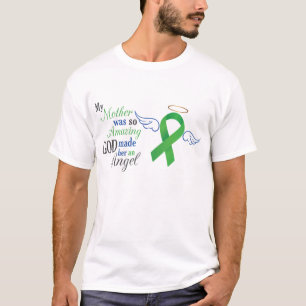 T-shirt Ma mère un ange - Cancer cholagogue