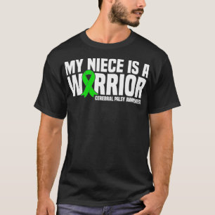 T-shirt Ma nièce est un guerrier Cérébral Conscience de