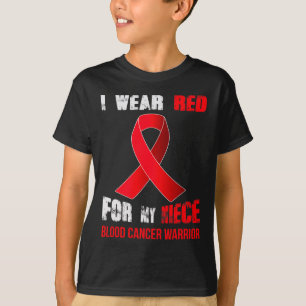 T-shirt Ma nièce - Ma guerrière contre le cancer du sang 
