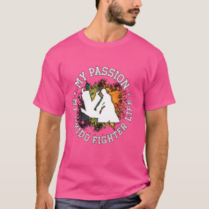 T-shirt Ma passion Mon Aikido Arts Martiaux Japonais Aikid