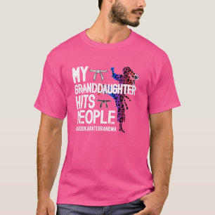 T-shirt Ma petite-fille Karaté Grand-mère Karaté Grand-mèr
