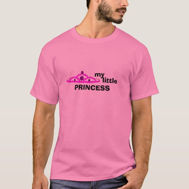 T-shirt ma petite princesse (Devant)