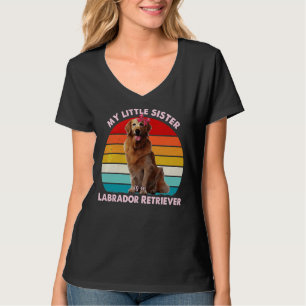 T-shirt Ma Petite Soeur Est Labrador Retriever 2