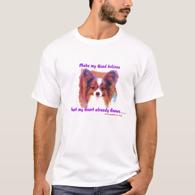 T-SHIRT MA PIÈCE EN T DE COEUR ET DE TÊTE (Devant)