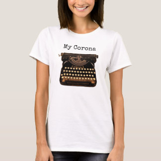T-shirt Ma pièce en t de couronne