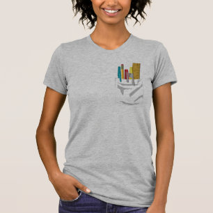 T-shirt Ma poche. Mes stylos