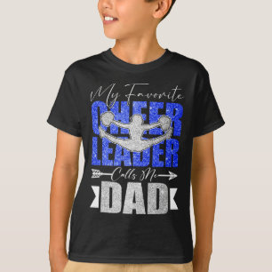 T-shirt Ma pom-pom girl préférée m'appelle papa Acclame pa