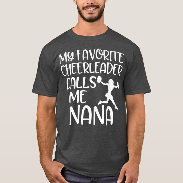 T-shirt Ma préférée m'appelle Nana Grandma (Devant)