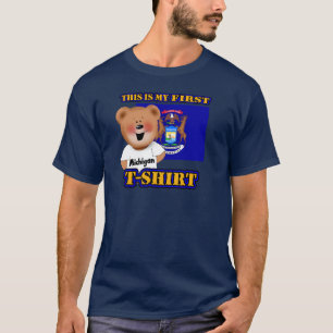 T-shirt Ma première chemise d'ours de nounours du Michiga