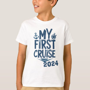 T-shirt Ma première croisière personnalisée