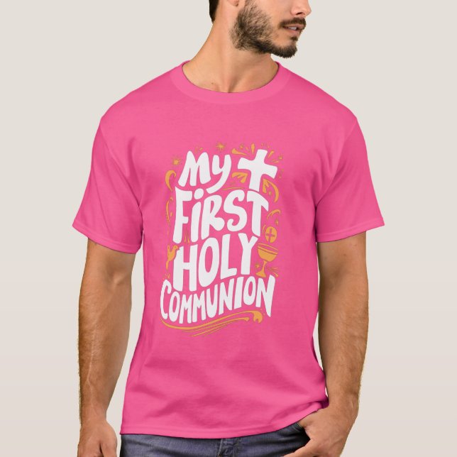 T-shirt Ma première sainte communion (Devant)