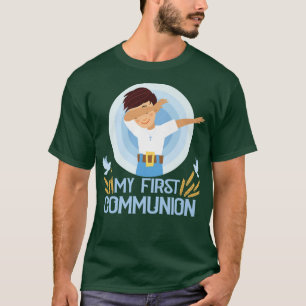 T-shirt Ma première sainte communion Dabbing Boy