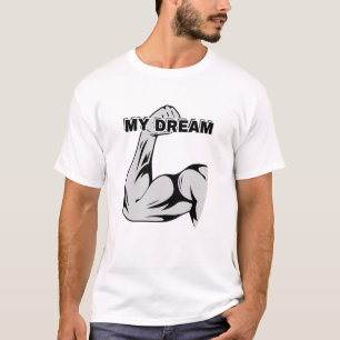 T-shirt ma salle de fitness de rêve citations amusantes