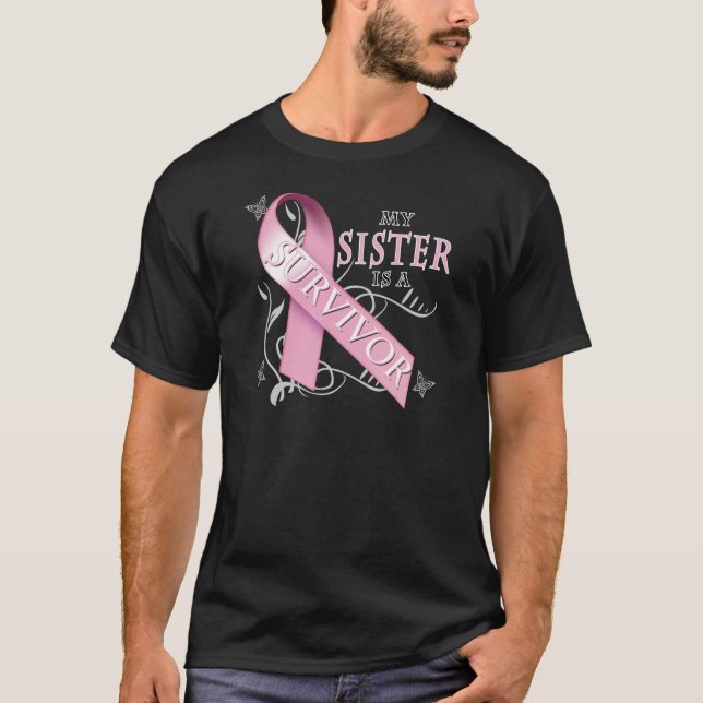 T-shirt Ma soeur est un Survivor.png (Devant)