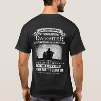 T-shirt Ma super Fille m'a acheté cette Chemise