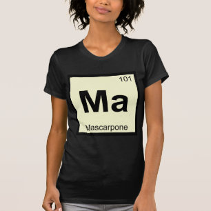 T-shirt Ma - Symbole de tableau périodique de la chimie d