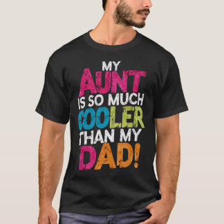 T-shirt ma tante est tellement glacière que mon père 1