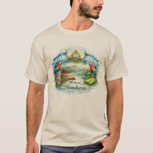 T-shirt Ma Terre Honduras Tee d'Art Tropical