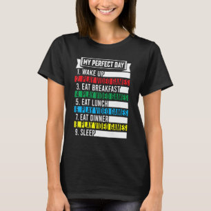 T-shirt Ma vidéo de jeux parfaits Chemise drôle Cool Gamer