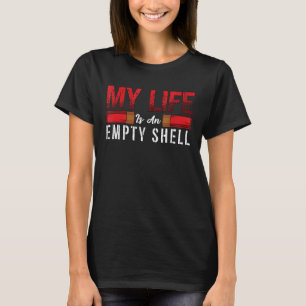 T-shirt Ma Vie Est Clay Pigeon Tirer Sporting Clays Cla