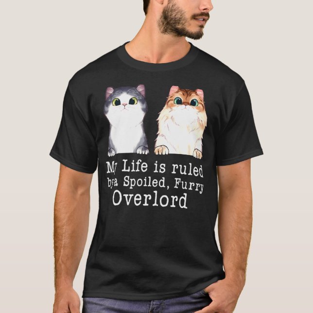 T-shirt Ma Vie Est Dirigée Par Un Minuscule Surseigneur De (Devant)