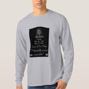T-shirt Ma vie ne sera jamais identique, déchirure Robbie