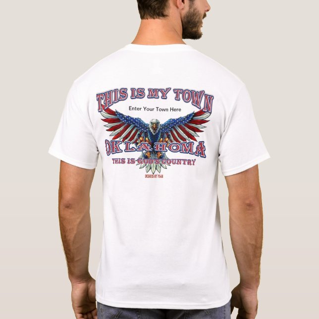 T-shirt Ma ville (Dos)