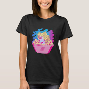 T-shirt Mac And Cheese Vaporwave Rétro-onde Esthétique