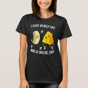 T-shirt Mac & Cheese Cool Pour Hommes Femmes Macaroni Au F