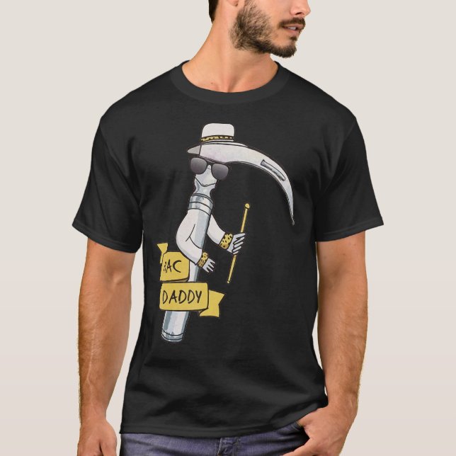 T-shirt Mac Daddy Anesthesia Laryngoscope Anesthetist CRNA (Devant)