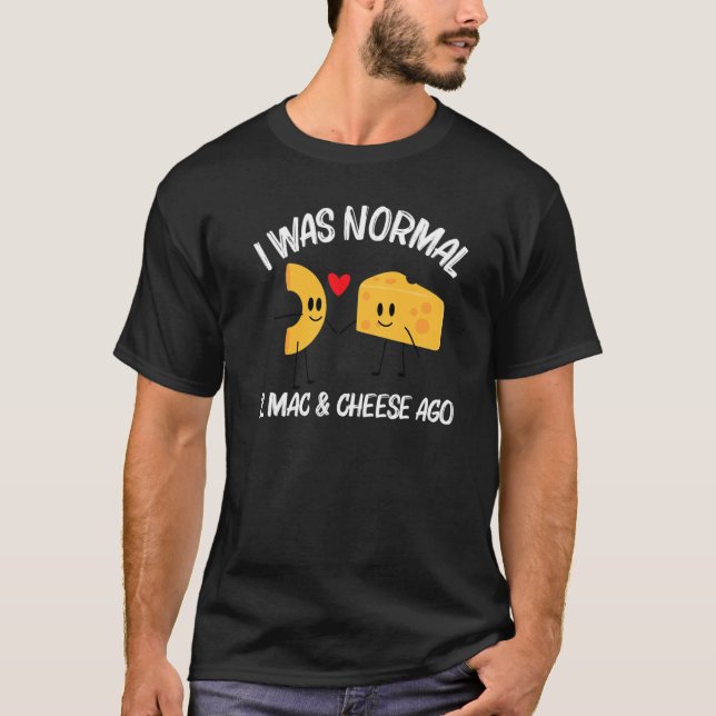T-shirt Mac Et Fromage Designs Pour Hommes Femmes Pâtes Al (Devant)