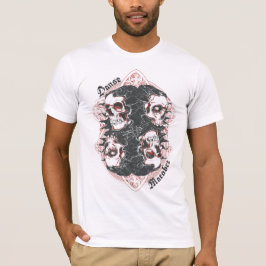 T-shirt Macabre de Danse - visages de la mort