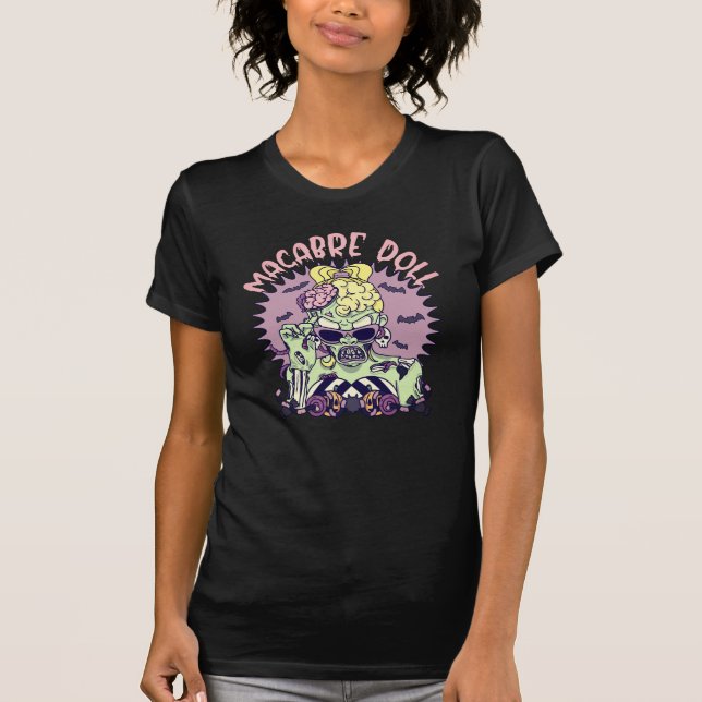 T-shirt Macabre Doll (Devant)