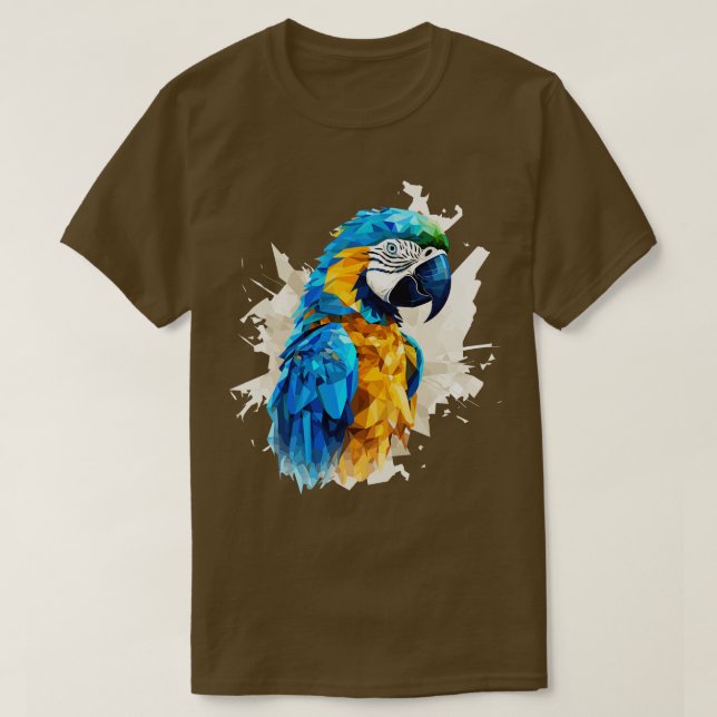 T-shirt Macao bleu et or 2 (Design devant)