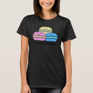 T-shirt Macaron Dealer Macarons French Candy Dessert