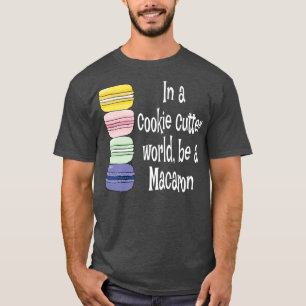 T-shirt Macaron Français Macaron Drôle Macaron Cookie Cade