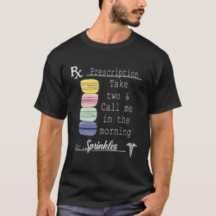 T-shirt Macaron Français Macaron Macaron Cookie