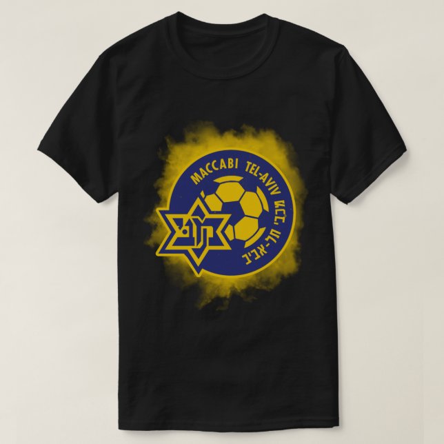 T-shirt Maccabi Tel Aviv FC Football Club Israël (Design devant)